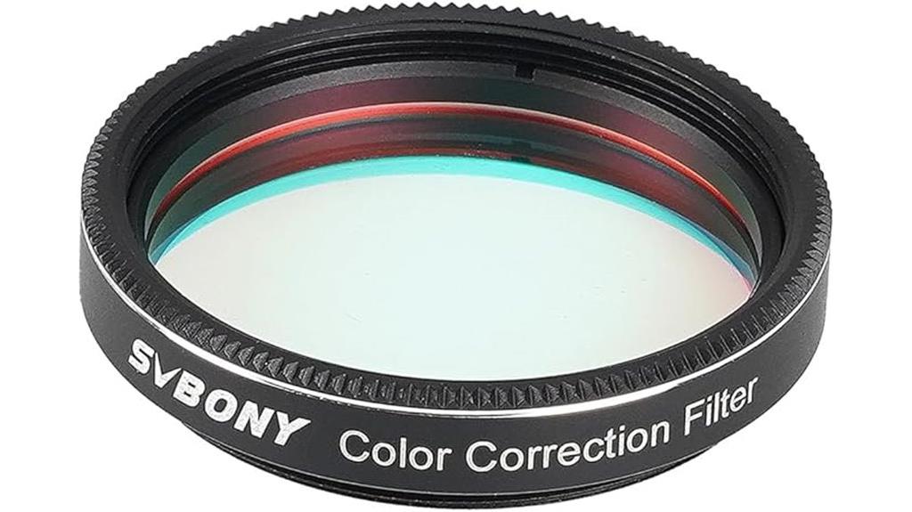 telescope color correction filter