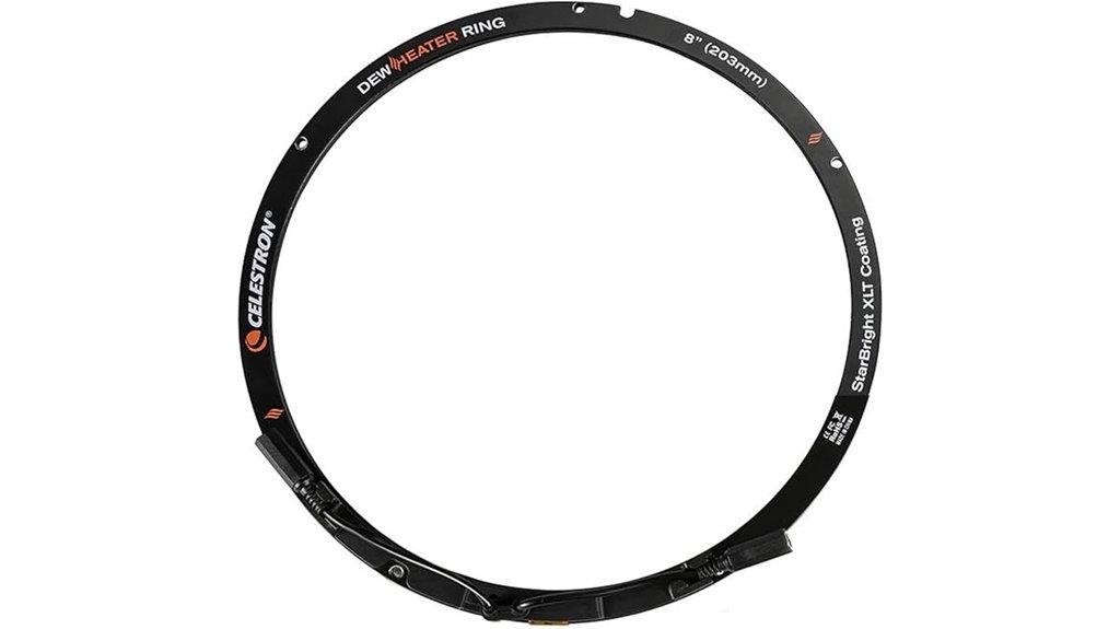 telescopic dew heater ring