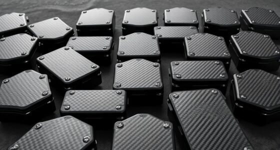top carbon fiber power boxes