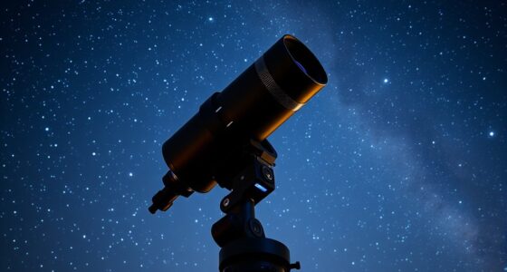 top cooled equatorial mount