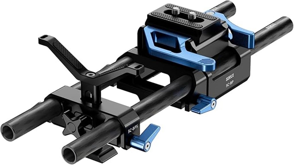 universal camera rod baseplate