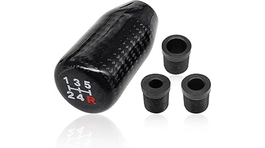 universal carbon fiber gear knob