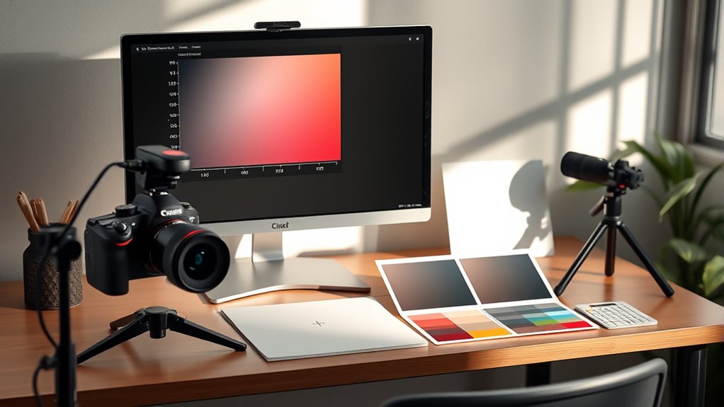 use consistent color calibration