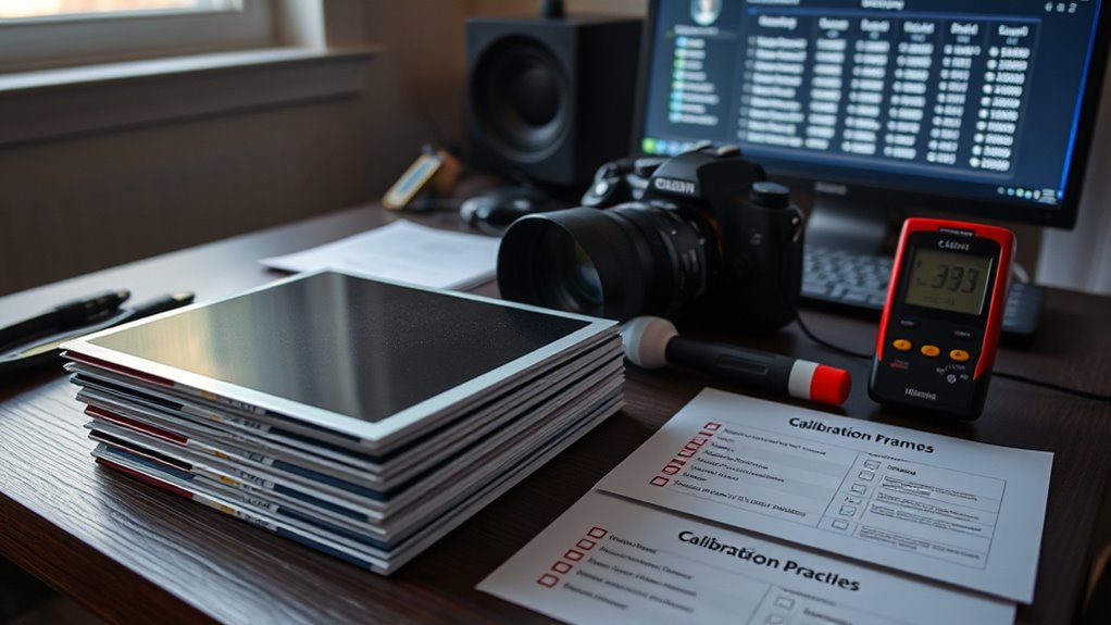 use current matching calibration frames