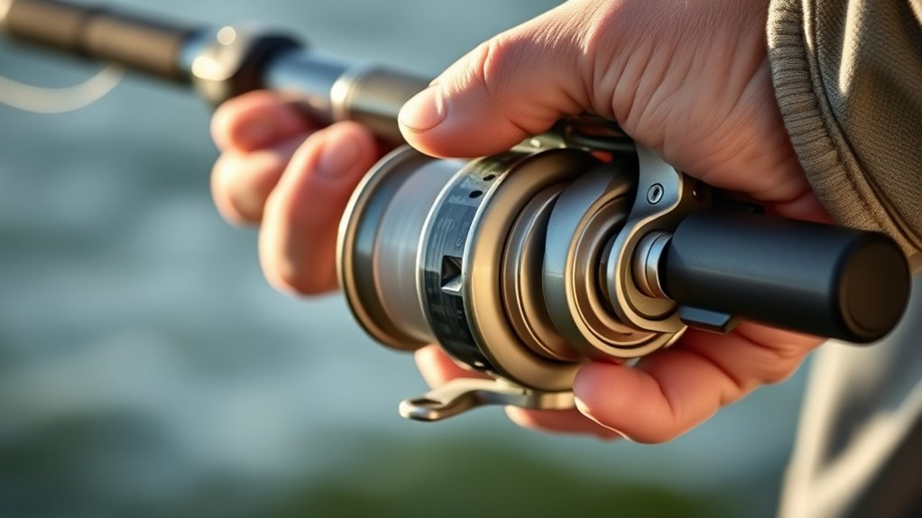 use gentle controlled casting