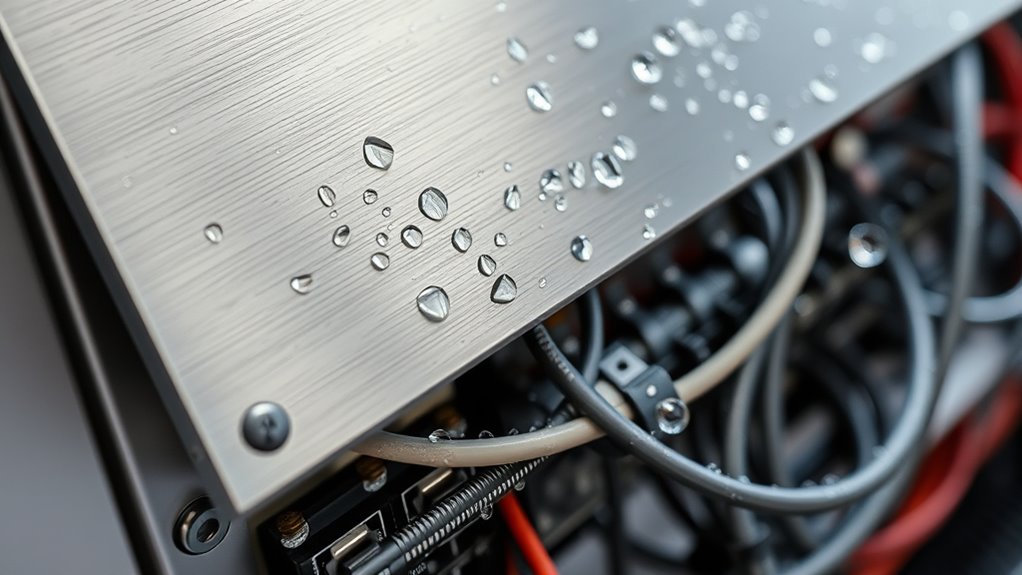 use protective moisture barriers