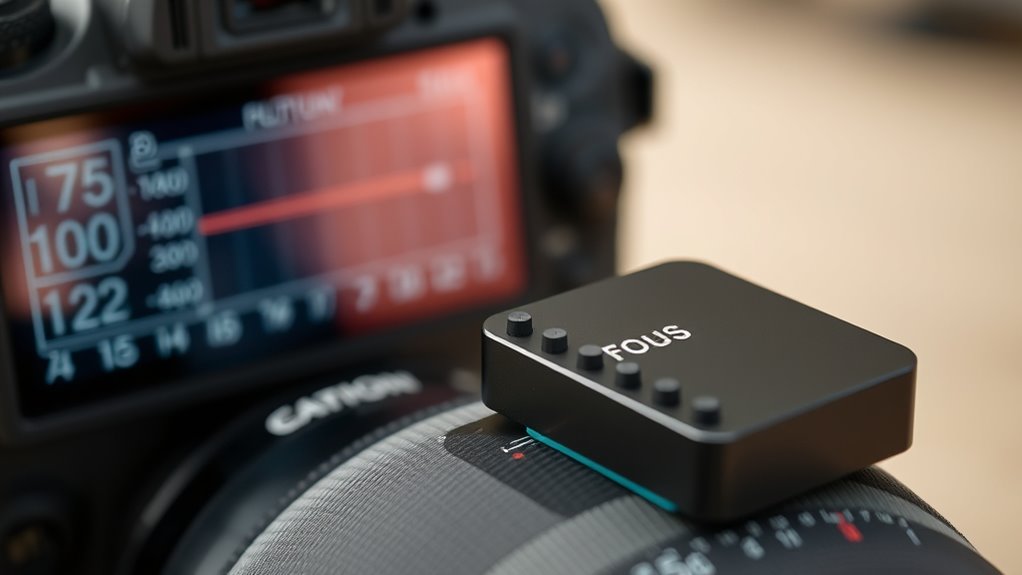 use spacers for precise focus