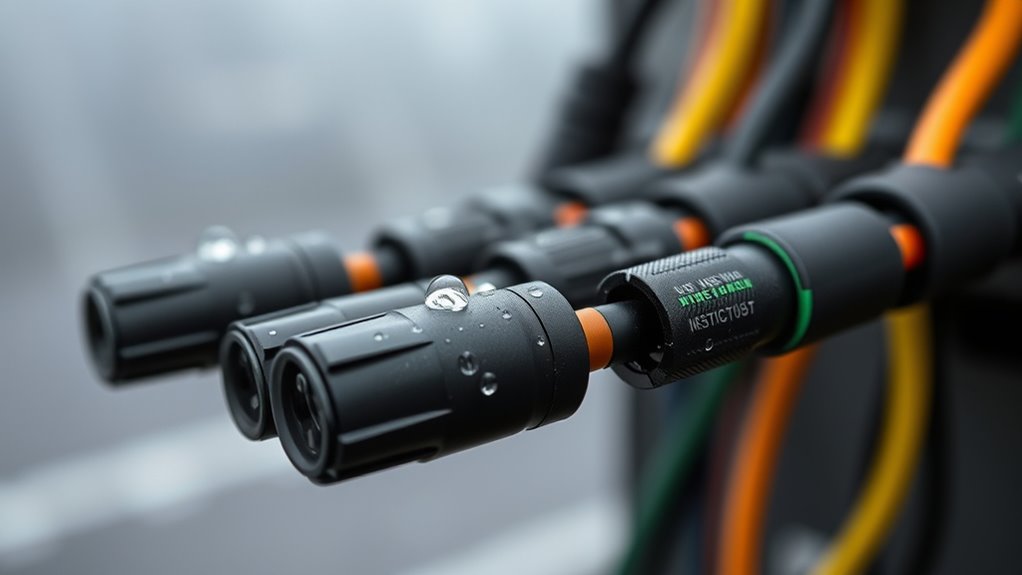 use waterproof moisture barriers