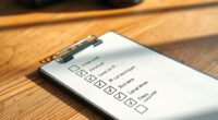 uv ir cut checklist
