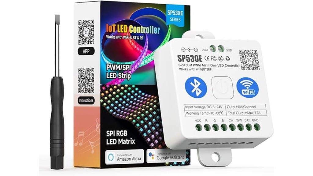 wifi rgbw led controller