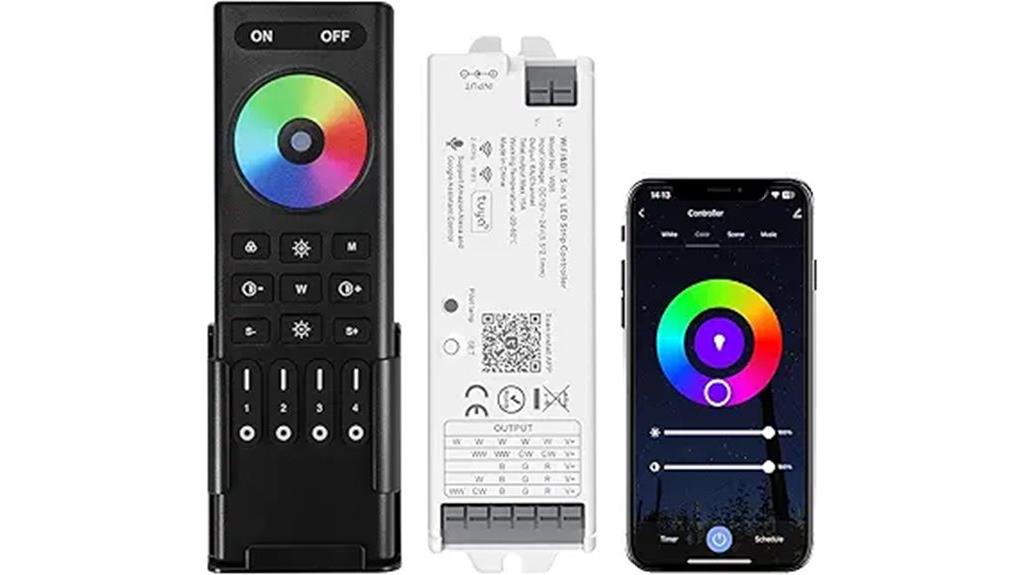 wifi rgbw light controller