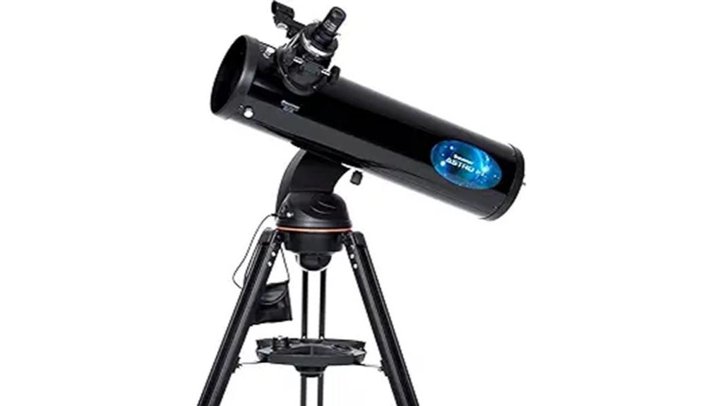 wireless reflecting telescope black