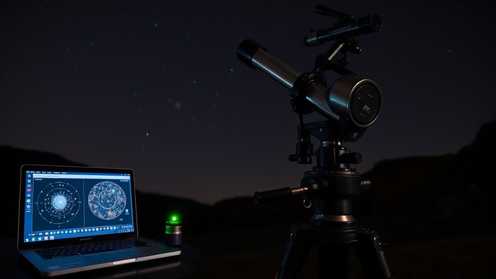 automated precise polar alignment