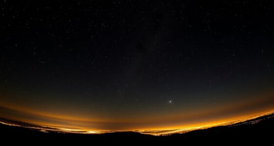 dark sky brightness levels