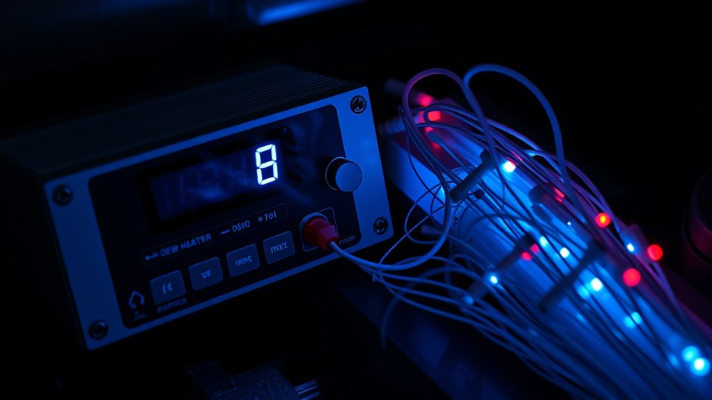 dew prevention through calibration