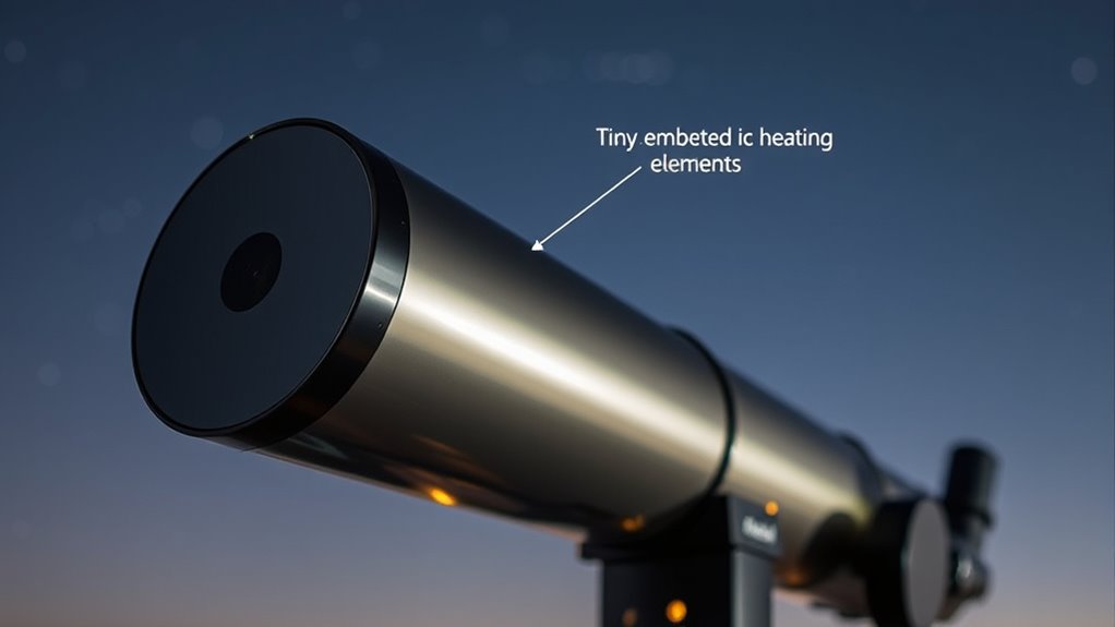 integrated dew heater technology