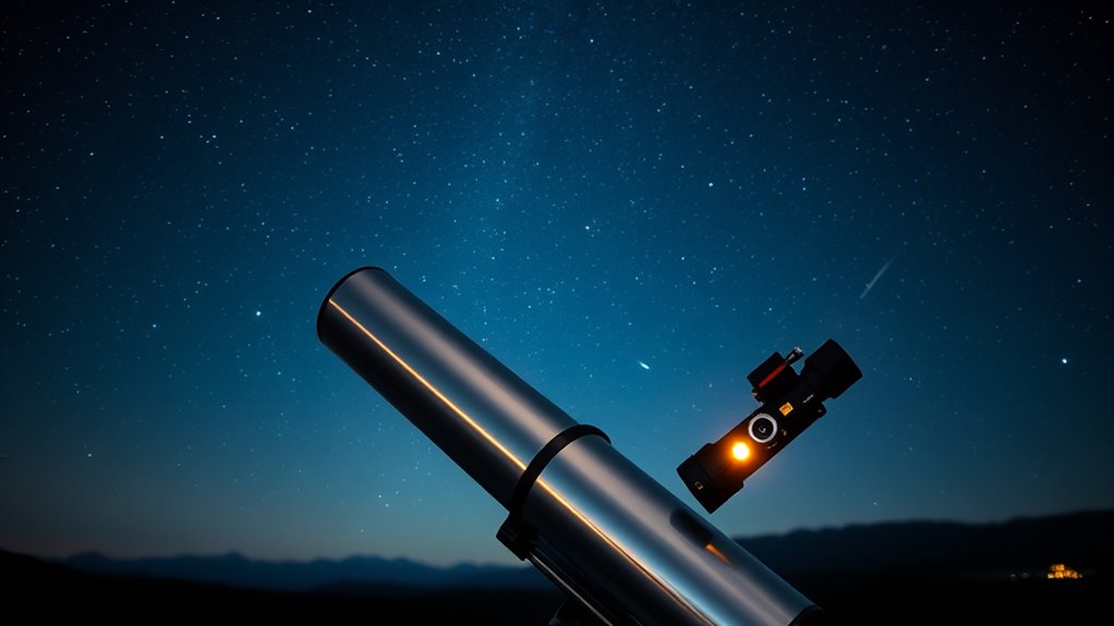 integrated on axis autoguiding