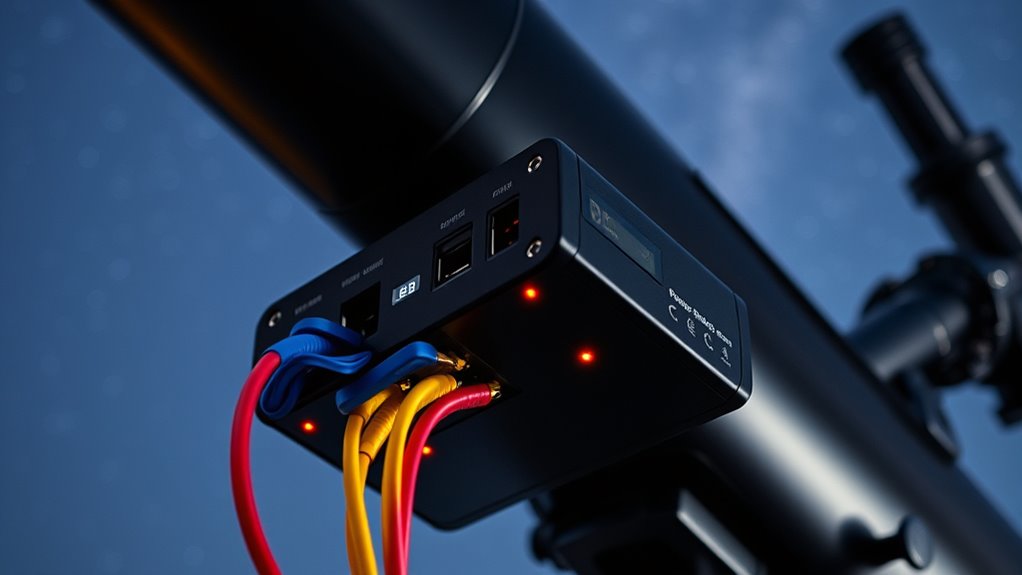 organized accessible power distribution