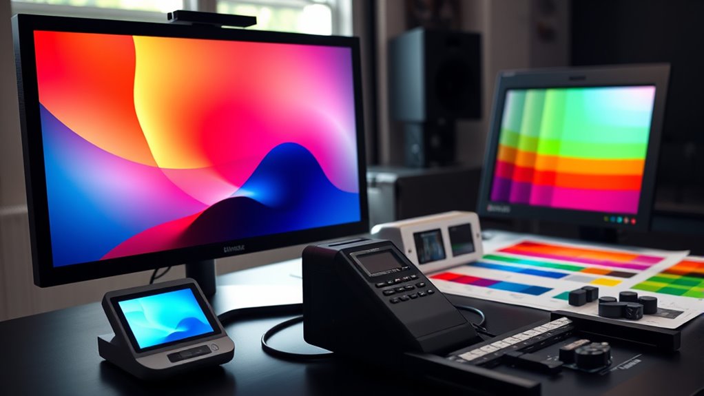 photometric versus manual calibration