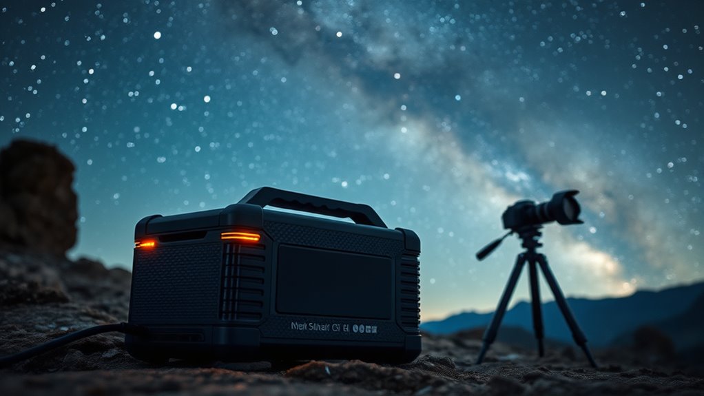 selecting portable astrophotography power