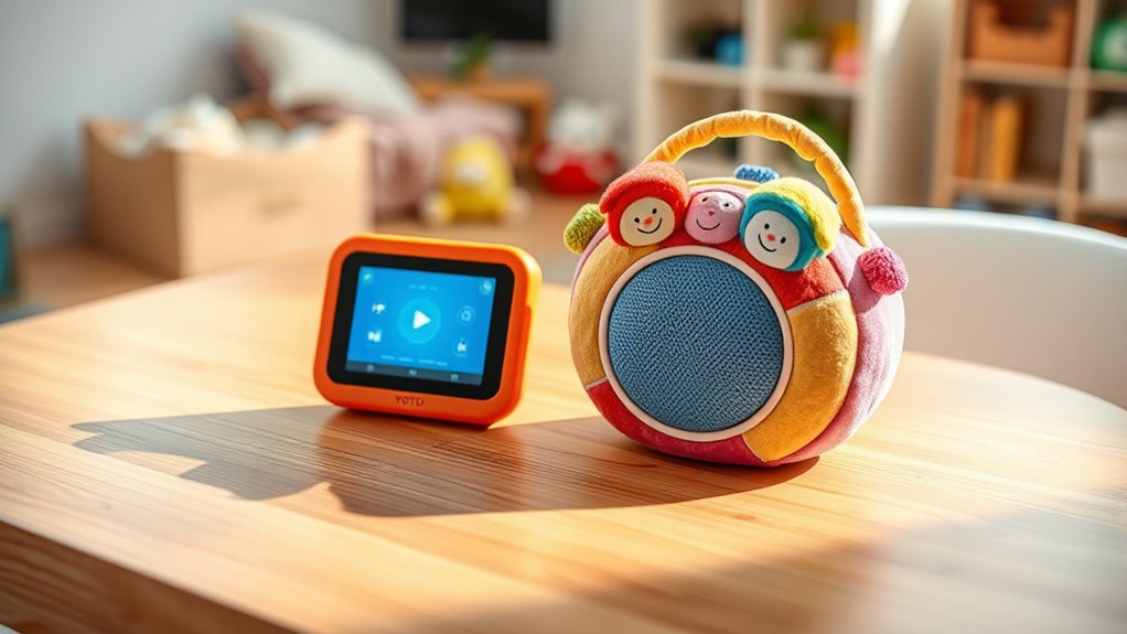 child friendly audio device comparison