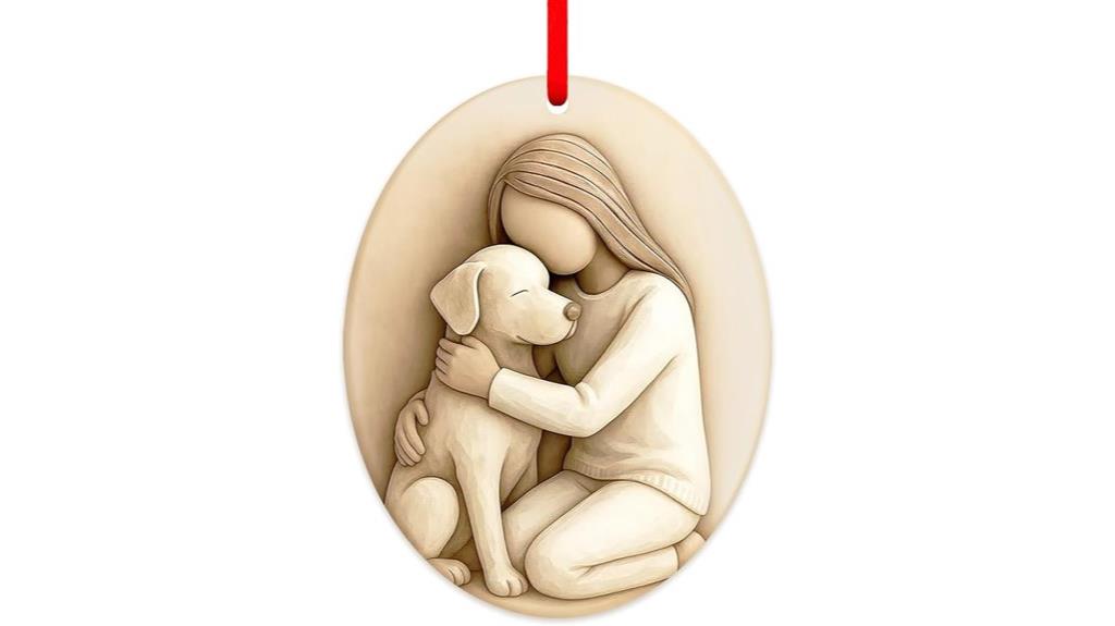 dog ornament holiday gift