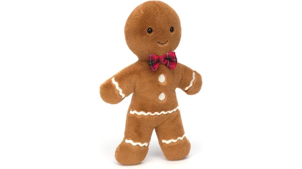 gingerbread fred stuffed toy