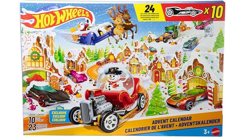 hot wheels toy car set