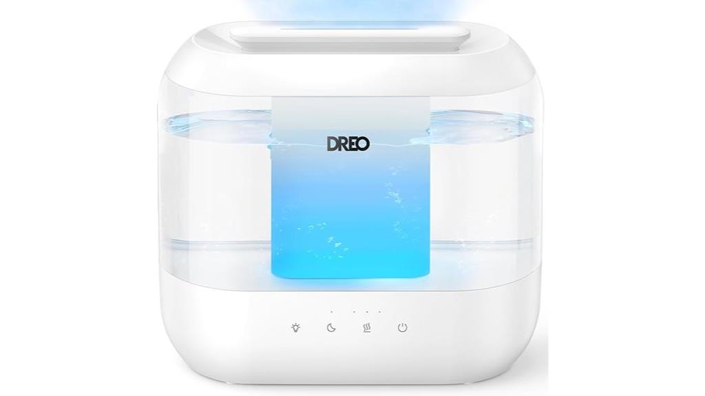 large capacity top fill humidifier