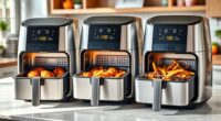 large family air fryers