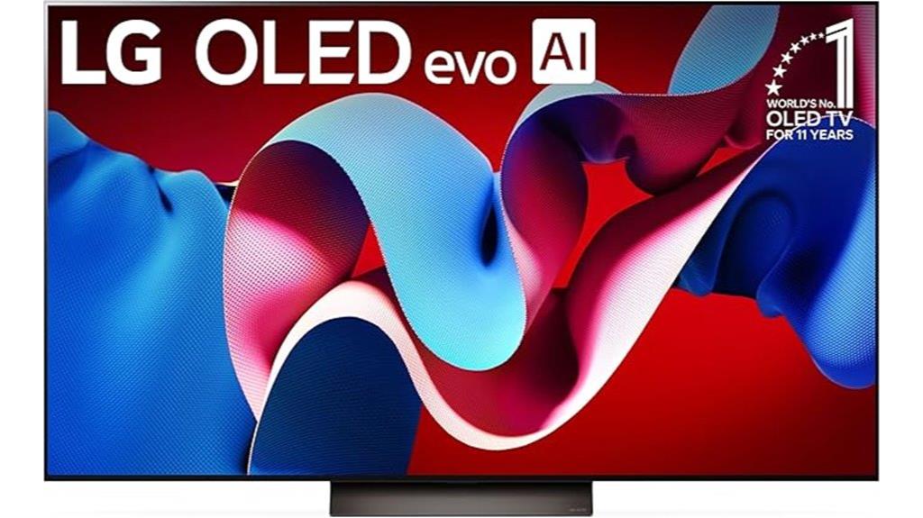 large oled smart television
