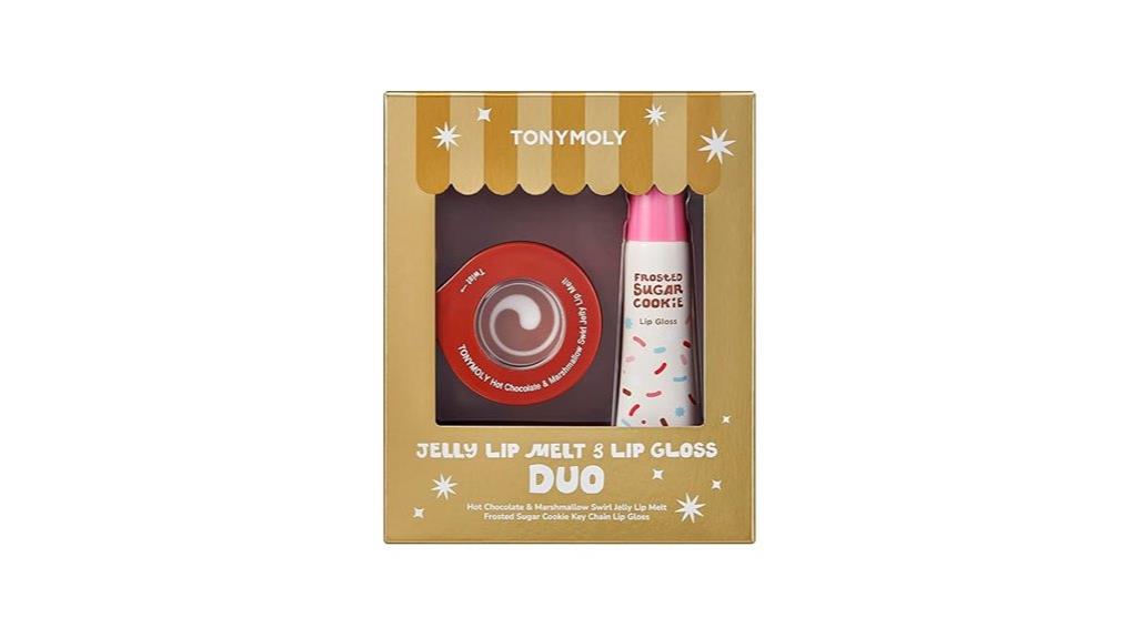 lip gloss key chain set