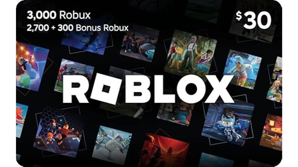 roblox 3 000 robux gift