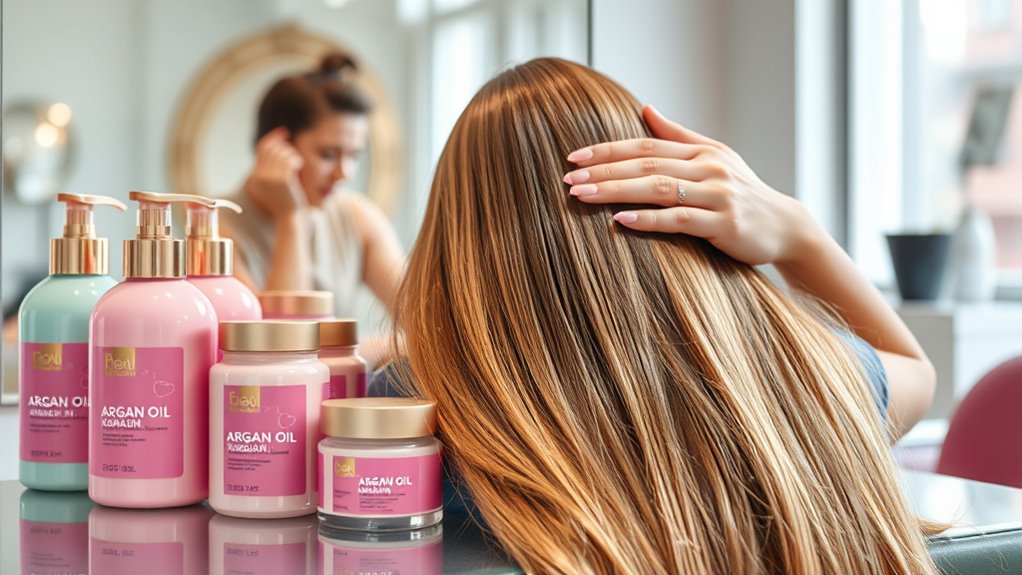 select appropriate hair repair products