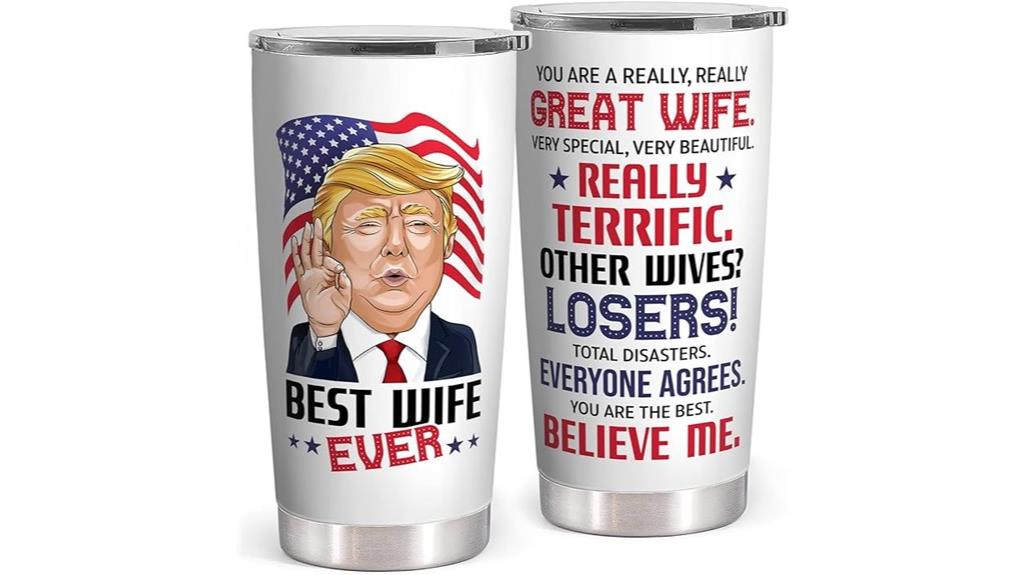 wedding anniversary tumbler gift