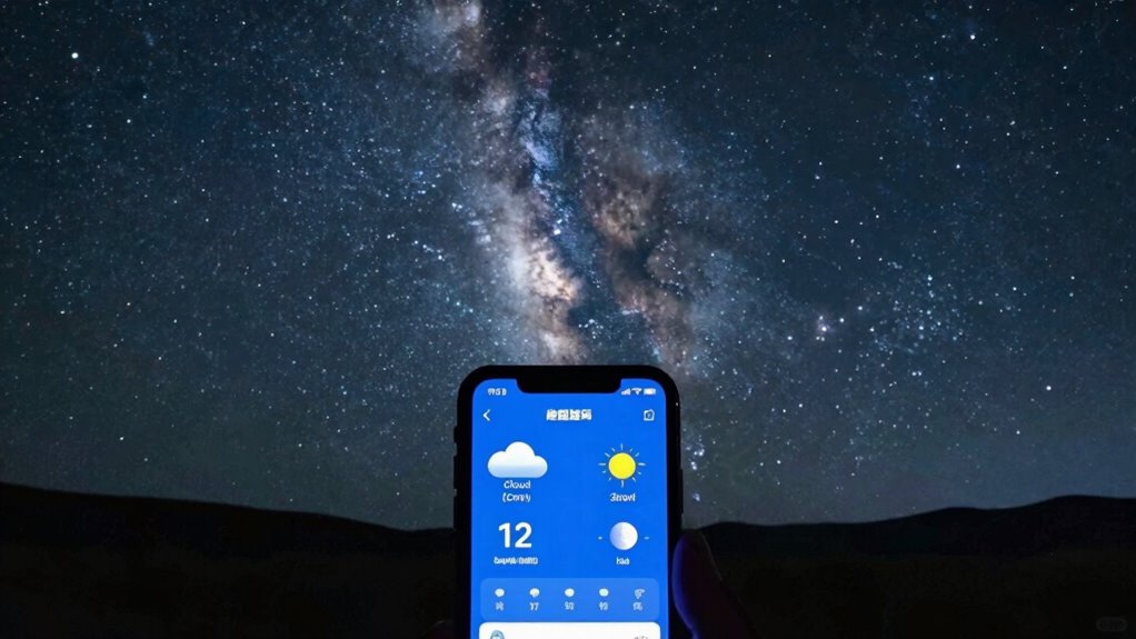 best times for dark skies
