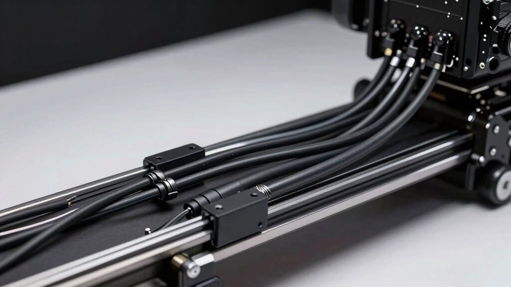 cable routing for smooth shots