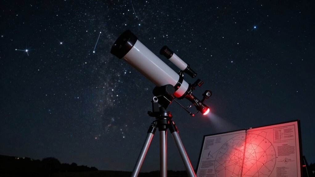 calculating telescope s observational area