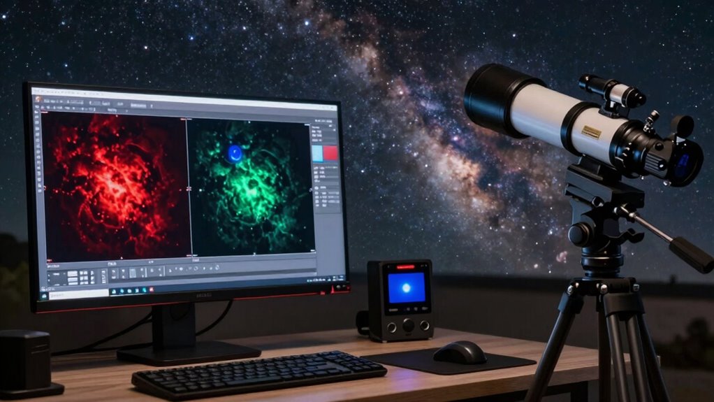 calibrate align stack enhance