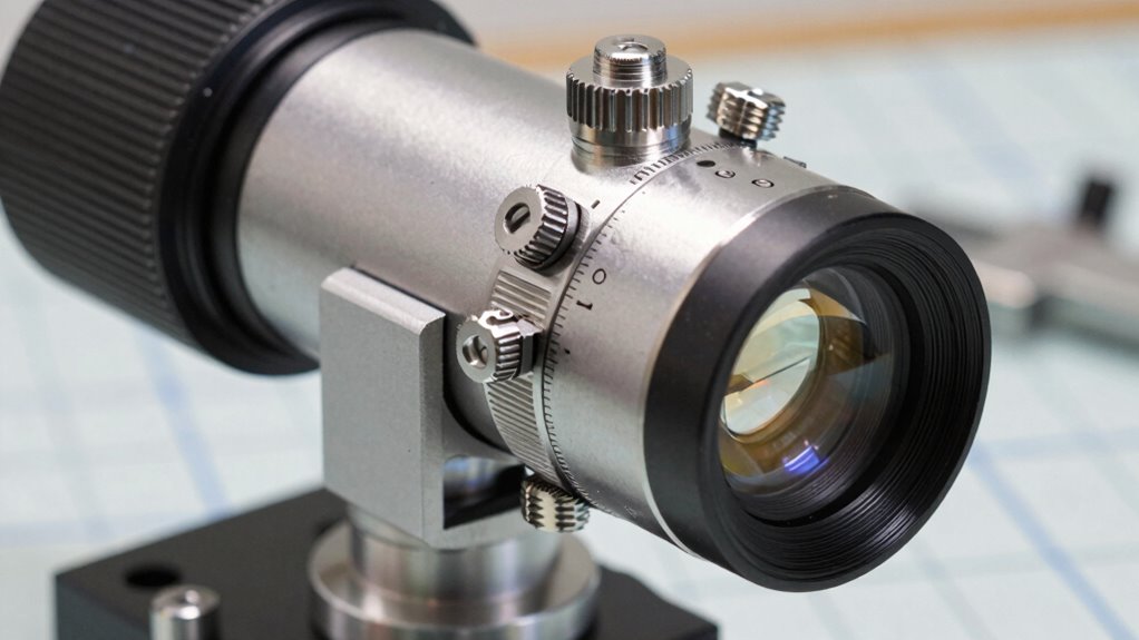 check for optical misalignment