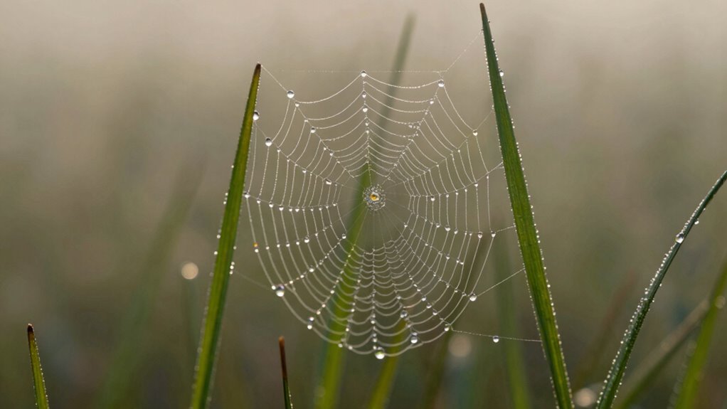 collect dew with clean tools