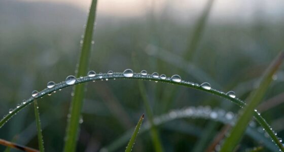 dew forms through condensation