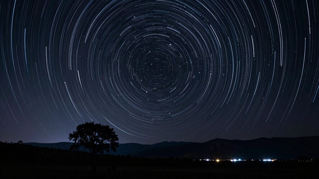 exposure time affects star clarity