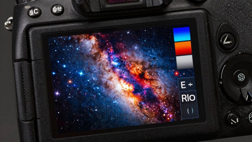 filter selection enhances star colors