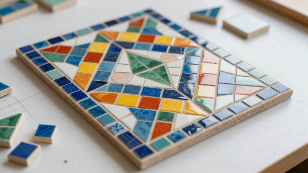 guided creative mosaic assembly