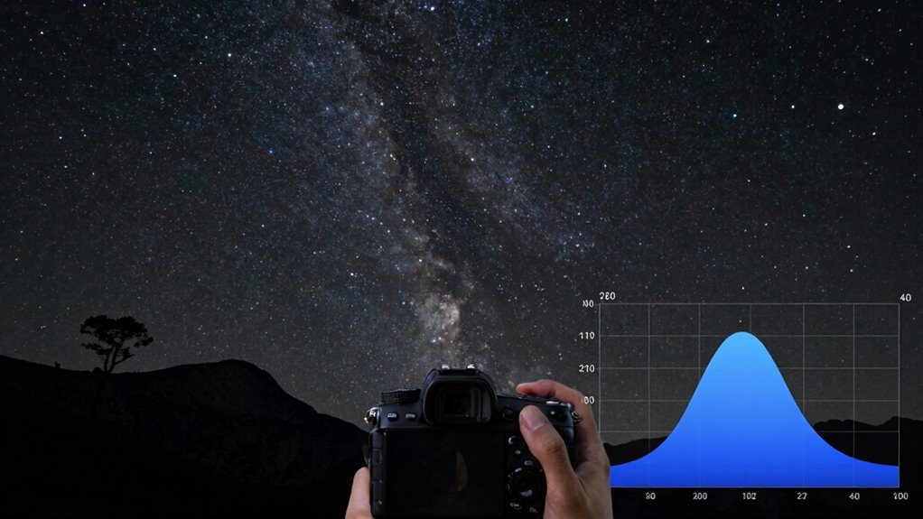 histogram guides perfect exposure