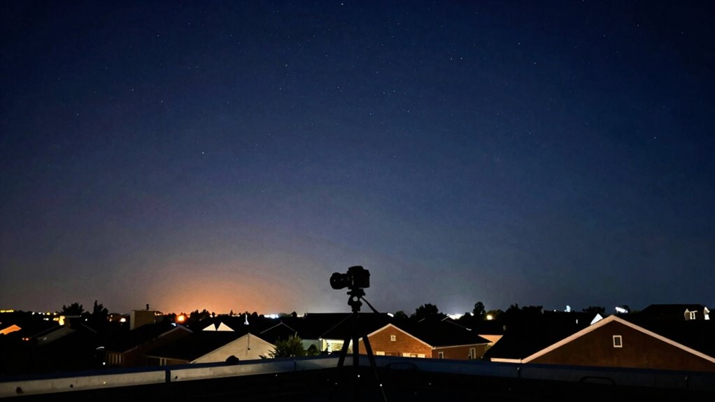 measuring night sky brightness