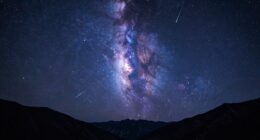 meteor satellite milky way