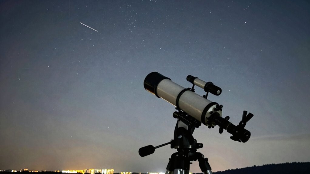 polar alignment ensures sharp images