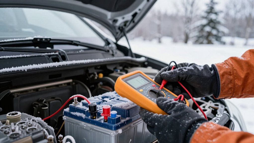 prepare clean store batteries